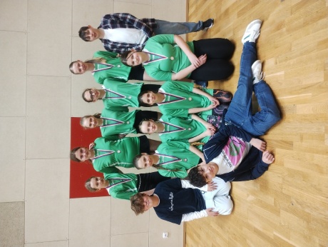 2. místo v basketbalu dívek