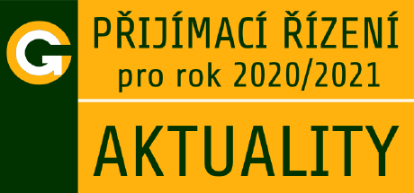 Přijímací řízení 2020/2021 - aktuality